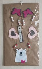 Leuke wandversiering/slinger. Vilt diertjes. Handmade., Ophalen of Verzenden, Nieuw, Kraamcadeau