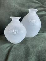 Verschillende prachtige Dutz vaasjes, Huis en Inrichting, Overige kleuren, Ophalen of Verzenden, Minder dan 50 cm, Glas