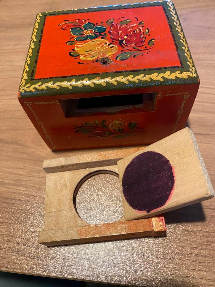Vintage Goocheldoos / Magic Box, Antiek en Kunst, Antiek | Overige Antiek, Ophalen of Verzenden
