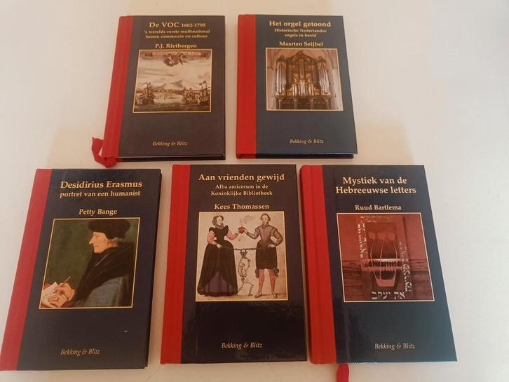 Vijf delen van de Miniaturenreeks., Boeken, Kunst en Cultuur | Beeldend, Zo goed als nieuw, Ophalen of Verzenden