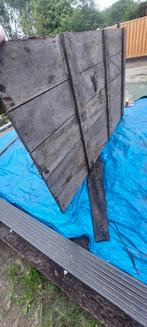 hardhout beschoeiing deel 177x101 gratis, Tuin en Terras, Schuttingen, Ophalen, Zo goed als nieuw, Minder dan 3 meter