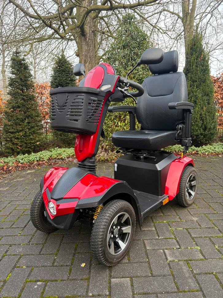 Vermeiren Mercurius 4D scootmobiel 2023, rood metallic, Diversen, Brommobielen en Scootmobielen, Zo goed als nieuw, Vermeiren