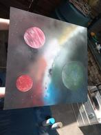 Planeten schilderij 70x70cm, Ophalen