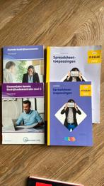 4 boeken financiële administratie HBO, Ophalen of Verzenden, Zo goed als nieuw, Overige niveaus, Overige vakken