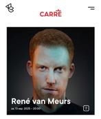 Tickets René van Meurs, Tickets en Kaartjes, Theater | Cabaret en Komedie, Twee personen, September