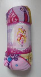 Nieuwe prinsessen fleece deken 130 x 160 cm, Ophalen of Verzenden, Nieuw