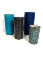 4 keramiek vaasjes  van Pieter Groeneveldt, jaren 60., Overige kleuren, Aardewerk of Porselein, Ophalen of Verzenden, Zo goed als nieuw