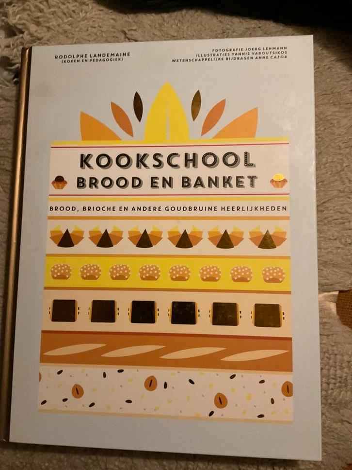 Rodolphe Landemaine - Kookschool brood en banket, Boeken, Kookboeken, Zo goed als nieuw, Italië, Ophalen of Verzenden