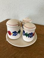 Peper, zout, mosterd setje van Boerenbond, Huis en Inrichting, Keuken | Servies, Ophalen, Overige typen, Zo goed als nieuw, Aardewerk