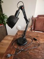Zwarte bureaulamp, Ophalen, Gebruikt, Minder dan 50 cm