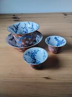 Oosters Pindasetje met Drakenmotief - Beschadigd, Antiek en Kunst, Ophalen of Verzenden