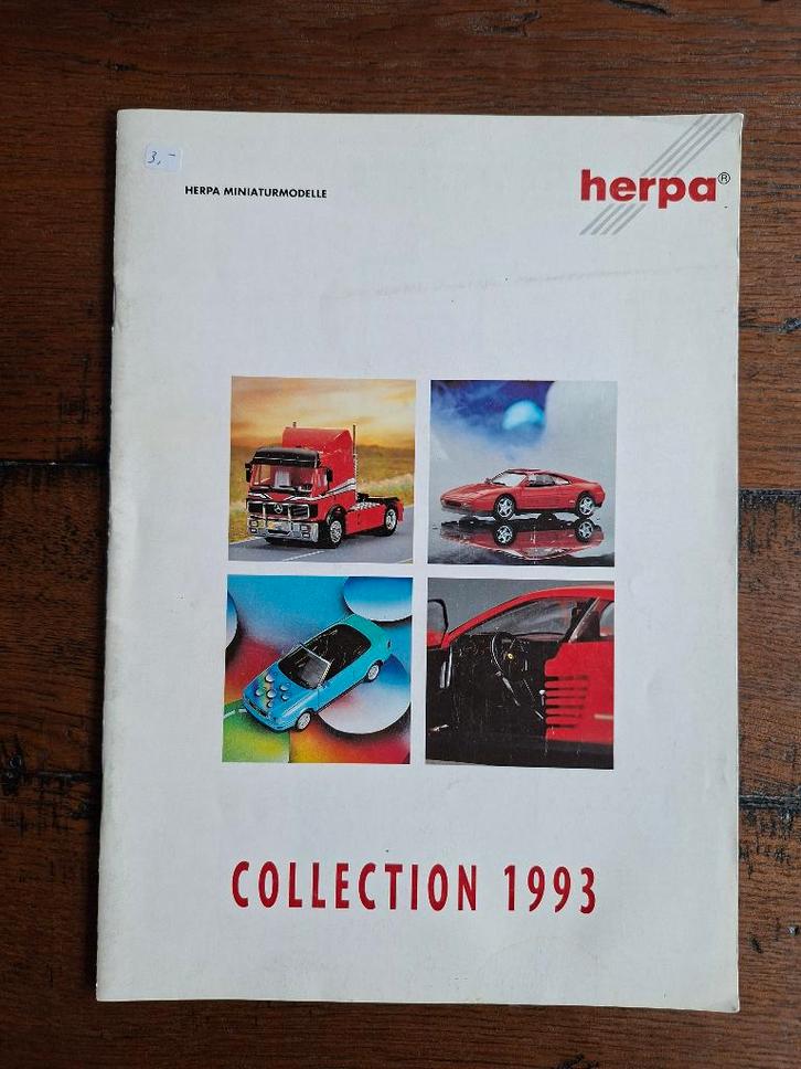 Catalogus van Herpa Collection 1993, Boeken, Catalogussen en Folders, Zo goed als nieuw, Catalogus, Ophalen of Verzenden