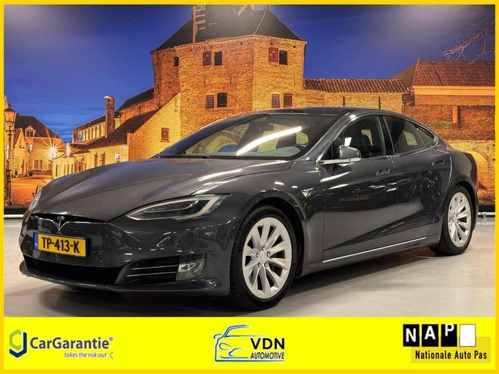 Tesla Model S 75D Base Panoramadak Autopilot 2.5 BTW, Auto's, Tesla, Bedrijf, Te koop, Model S, 4x4, ABS, Achteruitrijcamera, Airbags