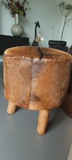 Krukje van Koeienhuid, Ophalen, Zo goed als nieuw, Hout