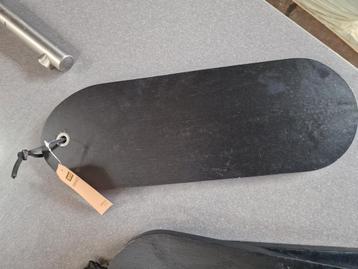 3x zwarte nieuwe teak borrel serveer planken Xenos beschikbaar voor biedingen