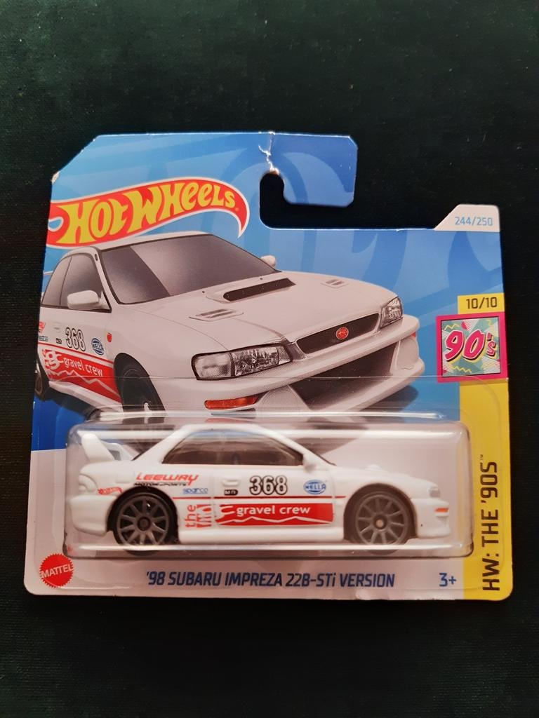 Hotwheels Subaru IMPREZA, Ophalen of Verzenden, Auto