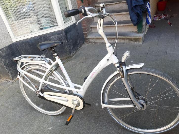 Batavus Mambo wit dames 53 cm 28inch, in zeer goede staat, Fietsen en Brommers, Fietsen | Dames | Damesfietsen, Gebruikt, Overige merken