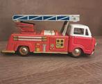 Blikken vintage brandweerauto jaren '50/'60, 20 cm lang, Antiek en Kunst, Antiek | Speelgoed, Ophalen of Verzenden