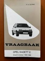 Vraagbaak Opel Kadett-E diesel, 1984-1986, Auto diversen, Handleidingen en Instructieboekjes, Ophalen of Verzenden