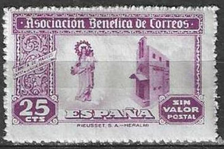 Spanje 1944 - Yvert  - Spaanse Burgeroorlog (PF), Postzegels en Munten, Postzegels | Europa | Spanje, Verzenden