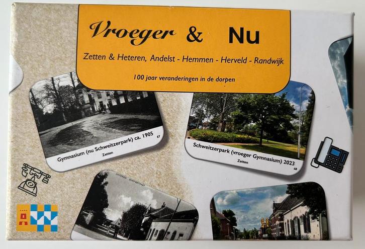 Vroeger & Nu Zetten Heteren Andelst Hemmen Herveld Randwijk, Hobby en Vrije tijd, Gezelschapsspellen | Overige, Zo goed als nieuw