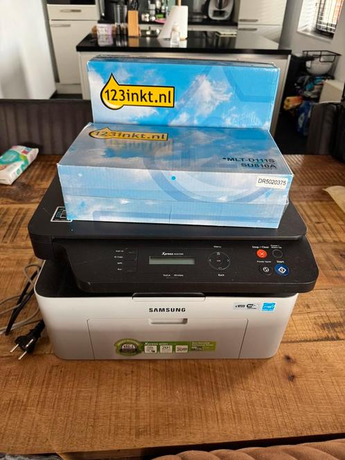 Samsung Xpress Laser M2070 met 2 toners, Computers en Software, Printers, Gebruikt, Printer, Laserprinter, Scannen, Draadloos