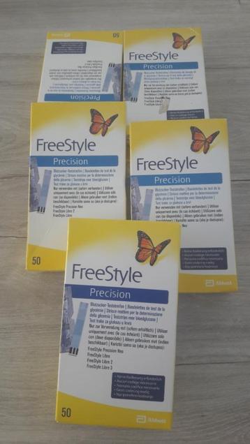 Freestyle precision teststrips beschikbaar voor biedingen