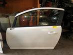 Portier 2Deurs links van een Opel Corsa (Z474), 3 maanden garantie, Gebruikt, Opel, Deur