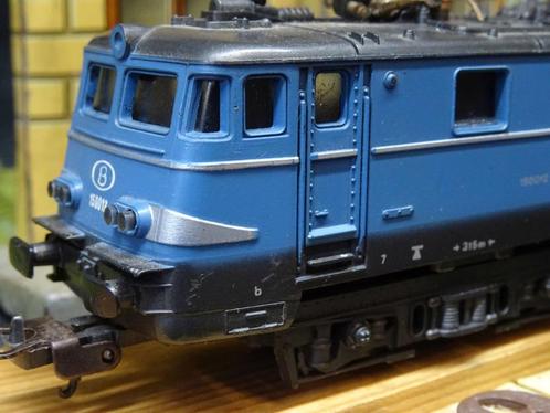 5792=Lima E loc van de Belgische spoorwegen.188, Hobby en Vrije tijd, Modeltreinen | H0, Gebruikt, Locomotief, Gelijkstroom, Lima