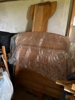 Houten grenen 1 persoonsbed, Huis en Inrichting, Ophalen, Gebruikt, 200 cm, Hout