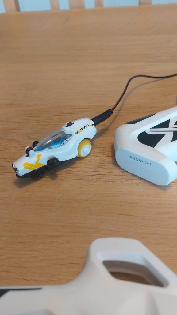 Exost Loop Racebaan met 2 Oplaadbare Auto's, Kinderen en Baby's, Speelgoed | Racebanen, Gebruikt, Racebaan, Elektrisch, Overige merken