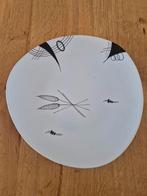 Gebaksbord / serveerschotel Capri Flora Gouda Holland, Antiek en Kunst, Ophalen of Verzenden