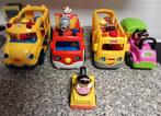 Little People - 2x Schoolbus, 1x Brandweerwagen, 2x Auto, Kinderen en Baby's, Speelgoed | Fisher-Price, Ophalen of Verzenden, Zo goed als nieuw