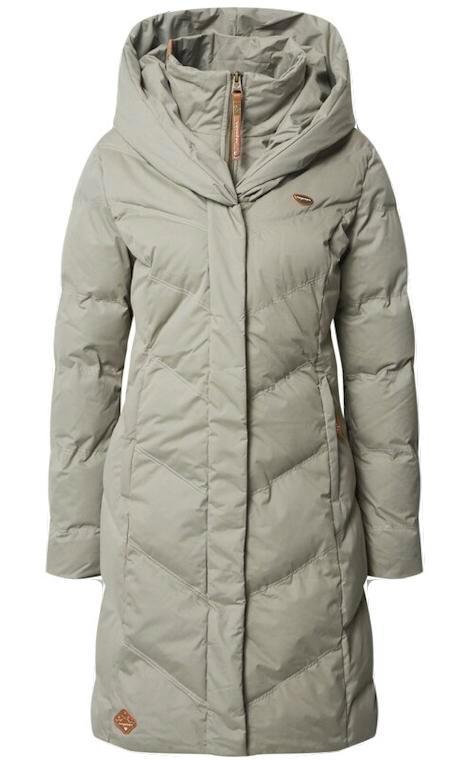 Ragwear plus size winter jas hoge kraag groen oto 68cm, Kleding | Dames, Grote Maten, Nieuw, Jas of Mantel, Groen, Verzenden