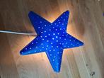 Vintage blauwe ster wandlamp Ikea baby peuter kamer, Ophalen, Zo goed als nieuw, Lamp