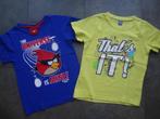 2x t-shirt / shirt - maat 110, Jongen, Ophalen of Verzenden, Zo goed als nieuw, Shirt of Longsleeve