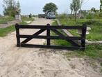 landhek / tuinpoort / boerenhek 3 meter breed, Ophalen, Gebruikt, Hout, Overige typen