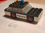 Vintage Lego Politie Auto 611, Ophalen of Verzenden, Gebruikt, Complete set, Lego