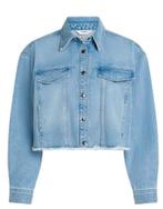 Penn & Ink jeans jack denim 34 blauw cropped, Penn & Ink, Jasje, Maat 34 (XS) of kleiner, Verzenden