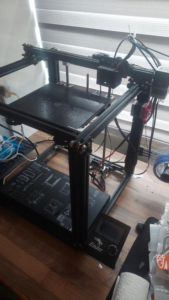 Crealty ender 5 pro +fillament, Computers en Software, 3D Printers, Gebruikt, Ophalen
