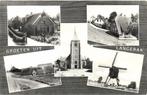 Groeten uit Langerak - 4 afb. o.a. Wipmolen - 1986 beschreve, Ophalen of Verzenden, Voor 1920, Ongelopen, Noord-Brabant