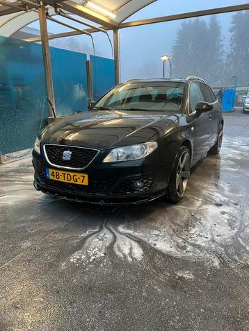 Seat Exeo 1.8TSI 88KW ST 2012 Zwart beschikbaar voor biedingen