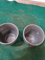 kopjes douwe egberts grijs groot, Antiek en Kunst, Antiek | Servies los, Ophalen of Verzenden