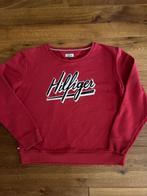 TOMMY HILFIGER zgan sweater mt XL rood met opdruk, Maat 46/48 (XL) of groter, Ophalen of Verzenden, Zo goed als nieuw, Rood