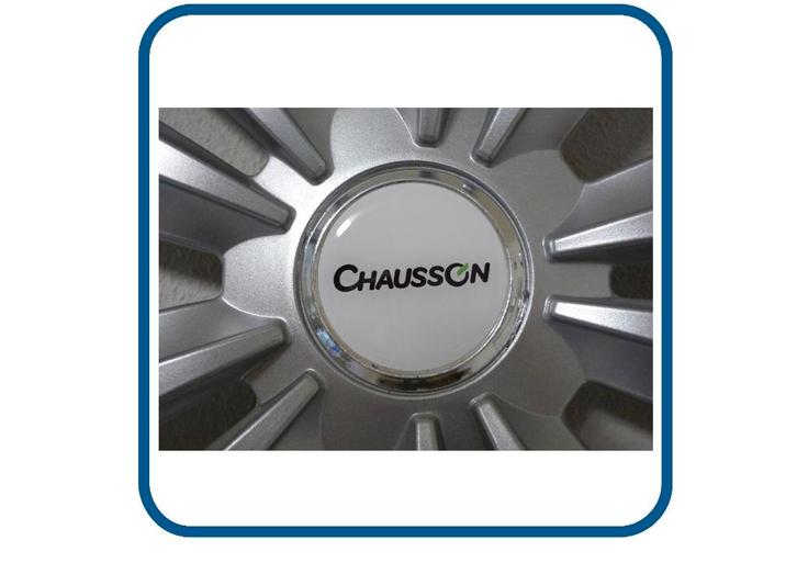 Chausson doming naafstickers caravan en camper 3D, Epoxy, Verzamelen, Stickers, Nieuw, Overige typen, Verzenden