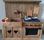 Jorg steigerhouten speelkeuken, Ophalen, Gebruikt, Hout, Speelkeuken