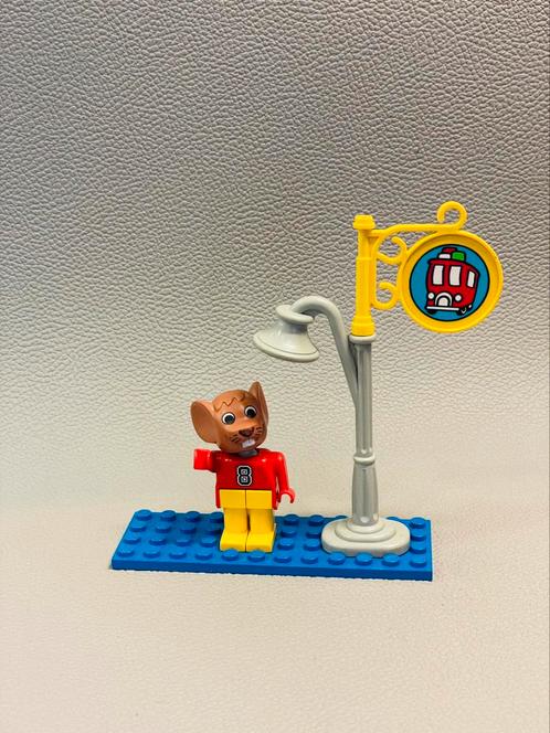 Lego Fabuland 3719 | Max Muis bij de Bushalte, Kinderen en Baby's, Speelgoed | Duplo en Lego, Zo goed als nieuw, Lego, Ophalen of Verzenden
