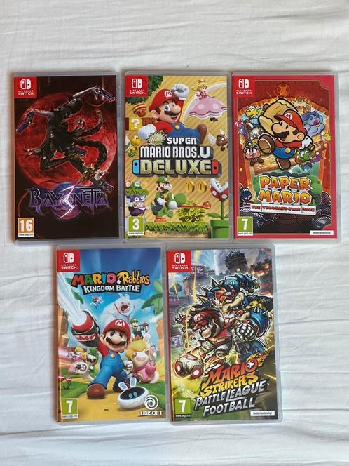 Nintendo Switch Mario games, Spelcomputers en Games, Games | Nintendo Switch, Zo goed als nieuw, Sport, 3 spelers of meer, Vanaf 3 jaar