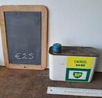 4 div Diverse olie blikken dunlop reclame items auto philips, Ophalen of Verzenden, Gebruikt, Verpakking