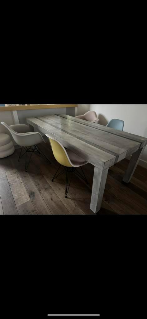Mos design eetkamer tafel twv 3000€, Huis en Inrichting, Tafels | Eettafels, Zo goed als nieuw, 50 tot 100 cm, 200 cm of meer